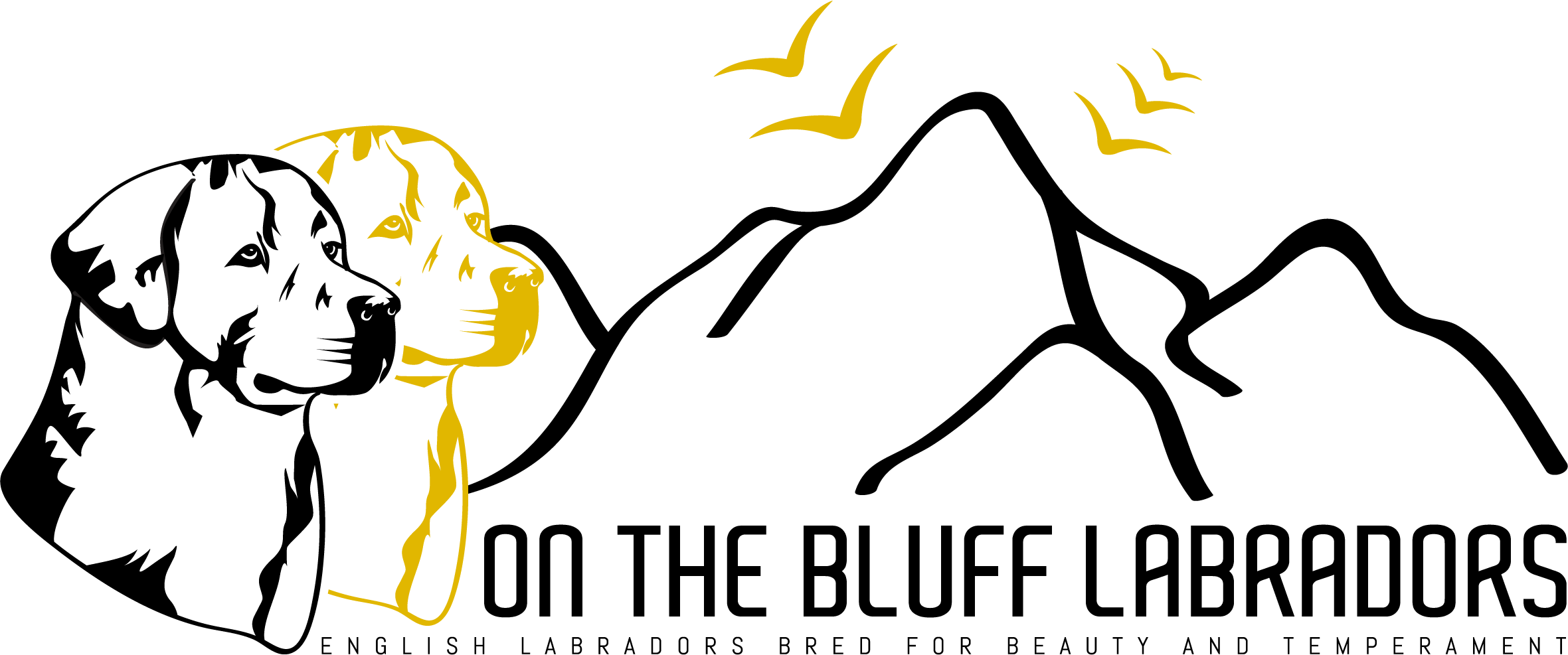 On The Bluff Labradors Logo On The Bluff Labradors Logo